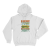Basement Deli Unisex Hoodie White