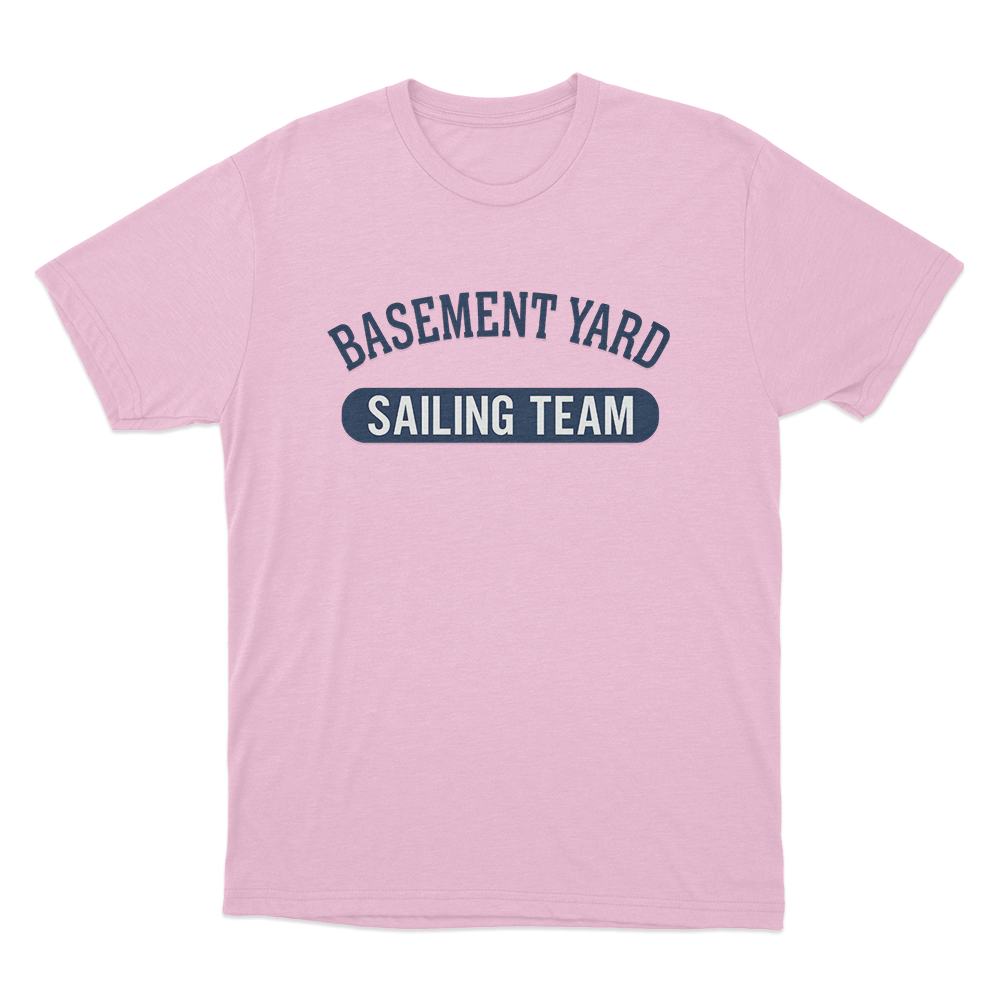 Basement Yard Sailing Team Unisex T Shirt Pink Basement Yard Sailing Team Unisex T Shirt Pink