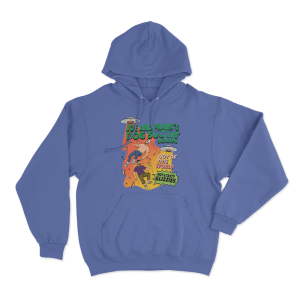 Dog Suckin Unisex Hoodie Blue 1