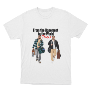 From The Basement To The World Tour Unisex T Shirt White