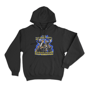 TBY Flames Unisex Hoodie Black