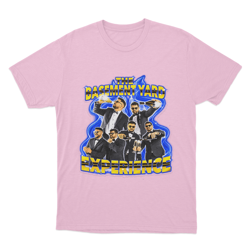 TBY Flames Unisex T Shirt Pink TBY Flames Unisex T Shirt Pink