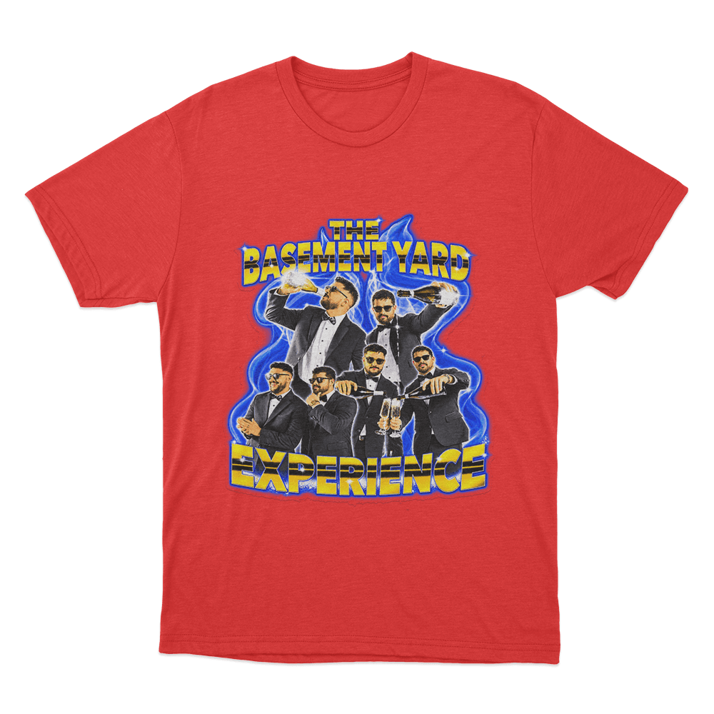 TBY Flames Unisex T Shirt Red TBY Flames Unisex T Shirt Red