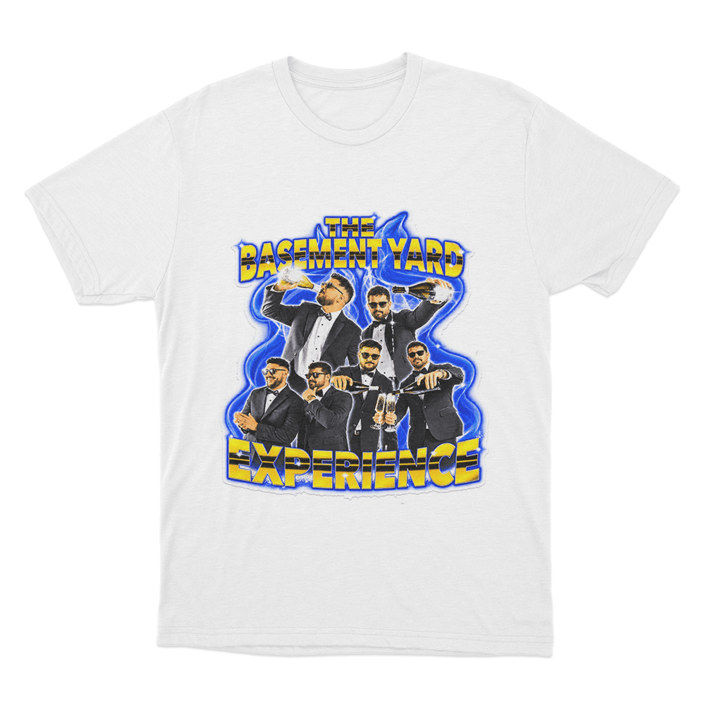 TBY Flames Unisex T Shirt White TBY Flames Unisex T Shirt White