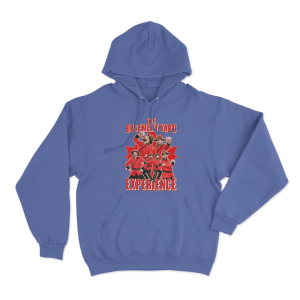 The Basement Yard Experience Unisex Hoodie Blue