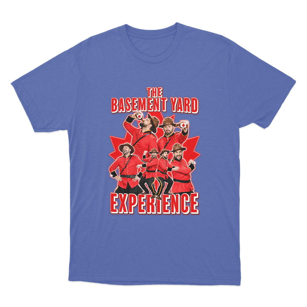 The Basement Yard Experience Unisex T Shirt Blue The Basement Yard Experience Unisex T Shirt Blue