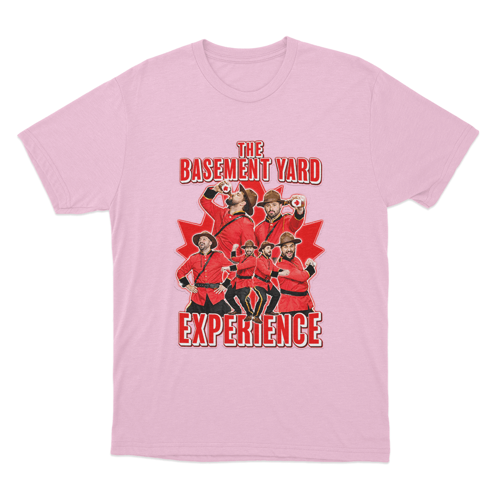 The Basement Yard Experience Unisex T Shirt Pink The Basement Yard Experience Unisex T Shirt Pink
