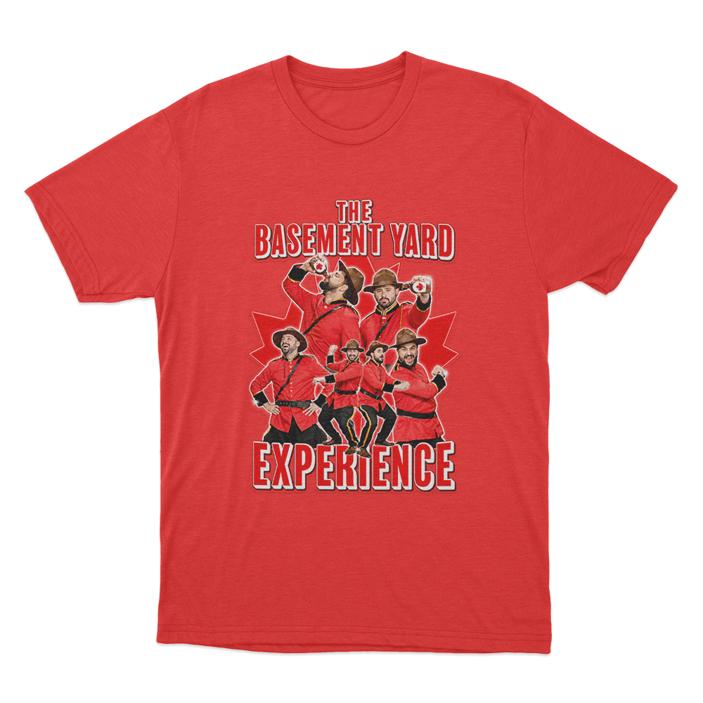 The Basement Yard Experience Unisex T Shirt Red The Basement Yard Experience Unisex T Shirt Red