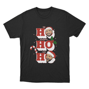 The Basement Yard Ho Ho Ho Unisex T Shirt Black