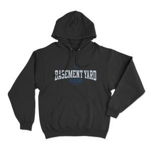 The Basement Yard Queens Est. 2015 Unisex Hoodie Black
