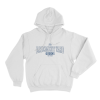 The Basement Yard Queens Est. 2015 Unisex Hoodie White